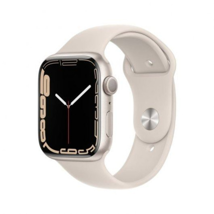 Apple Watch Series 7 GPS 45mm Aluminio Beige Con Correa Deportiva Beige